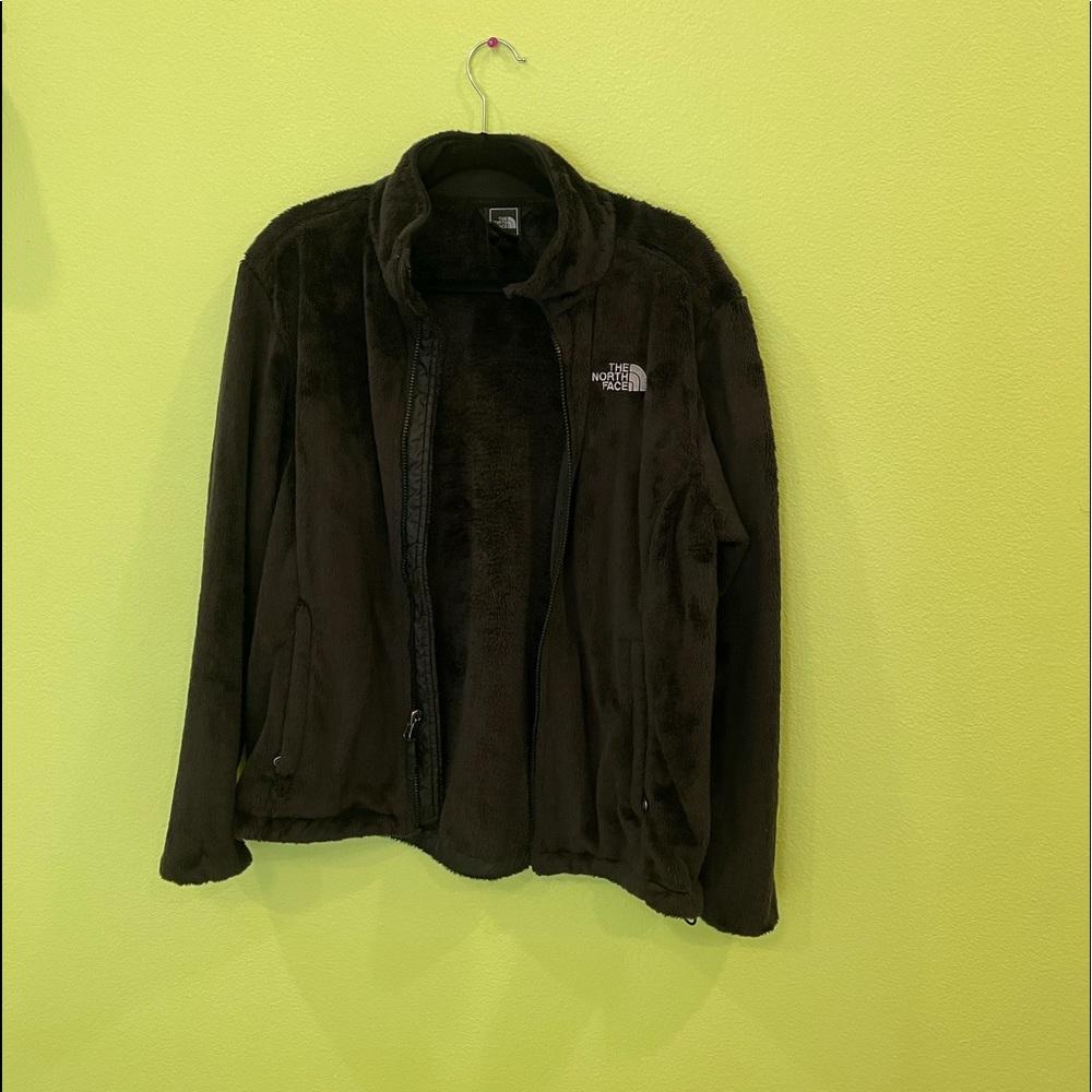 Black The North Face Zip Up Jacket